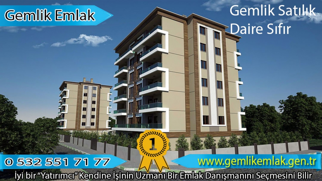 Gemlik Satılık Daire Sıfır