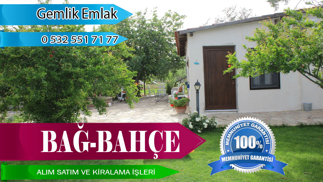Gemlikte-satılıkhobi-bahçesi Bağ-Bahçe Alım Satım Kiralama