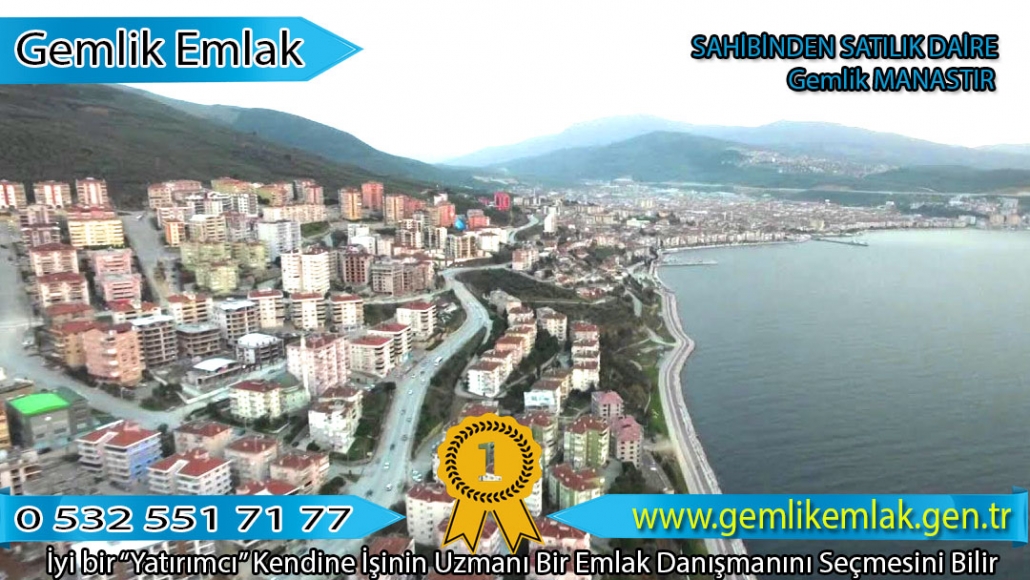 SAHİBİNDEN SATILIK DAİRE Gemlik MANASTIR