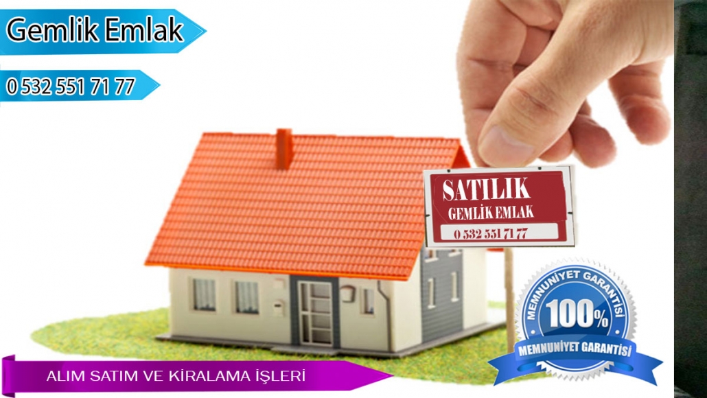 Gemlikte satılık daireler