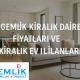 Gemlik Kiralık Daire Fiyatları ve Kiralık Ev İlanları