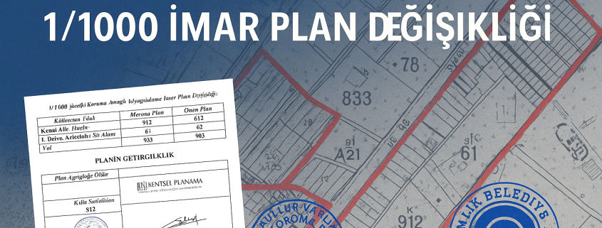 YENİ MAHALLE İMAR DEĞİŞİKLİĞİ